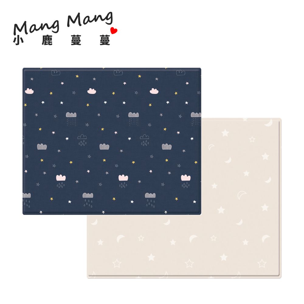 Mang Mang 小鹿蔓蔓 兒童PVC遊戲地墊S款(星空夜色)