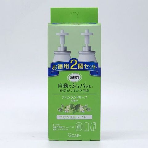 ST 雞仔牌 日本  自動除臭機補充瓶(芬蘭葉香/39ML/2入)(9065)