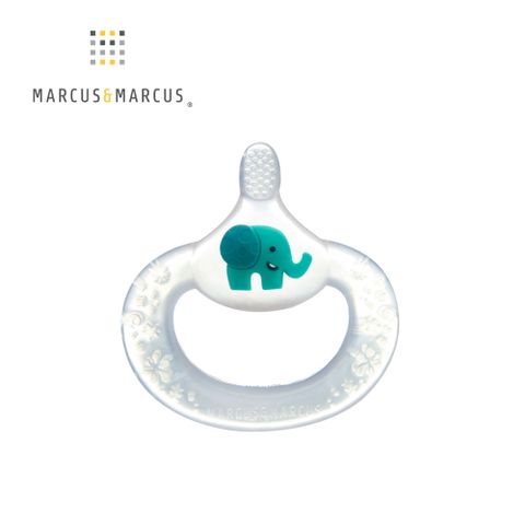 MARCUS & MARCUS Marcus&Marcus 動物樂園手握固齒乳牙刷-大象