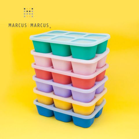 MARCUS & MARCUS MARCUSMARCUS　矽膠分裝保存盒 3入組 - 多款任選  寶寶餵食必備育兒良品