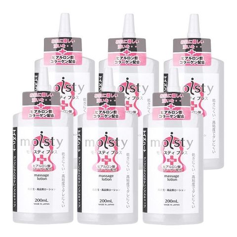 對子哈特 6入組  日本 moisty Plus 頂級旗艦R20御用潤滑液-200ml