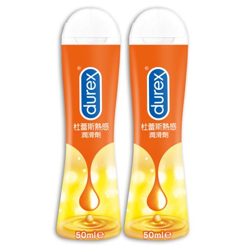 Durex 杜蕾斯 熱感潤滑液2入