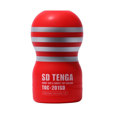 TENGA SD 巔峰真空杯 日本製 情趣用品 口交 自慰套 自慰器 迷你頂部刺激 高真空 標準紅