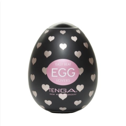 日本TENGA EGG-001L LOVERS 怦然心動 自慰蛋 心型花紋設計