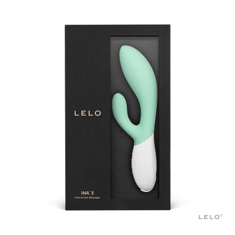 LELO INA 3 多功能雙震動按摩棒 海藻綠