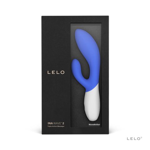 LELO Ina Wave 2 多功能雙震動按摩棒 加州藍