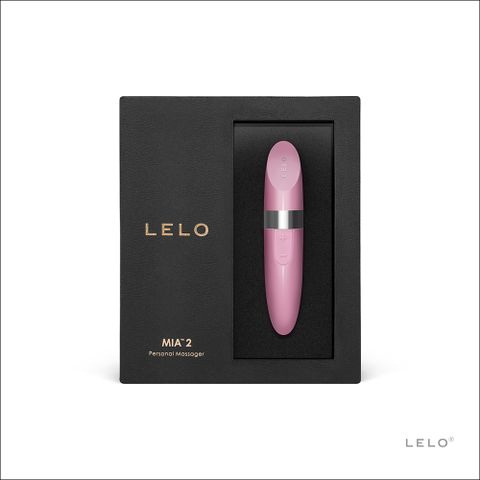 LELO 瑞典-MIA 2 米婭二代 USB充電口紅式按摩器-粉