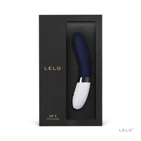 LELO 瑞典-LIV 2 麗芙 Blue US完美G點的曲線按摩器-藍