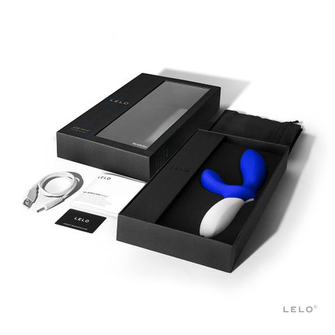 LELO 瑞典 LOKI WAVE 洛基 浪潮 首創仿手指挑逗技術 G點前列腺按摩棒 寶石藍