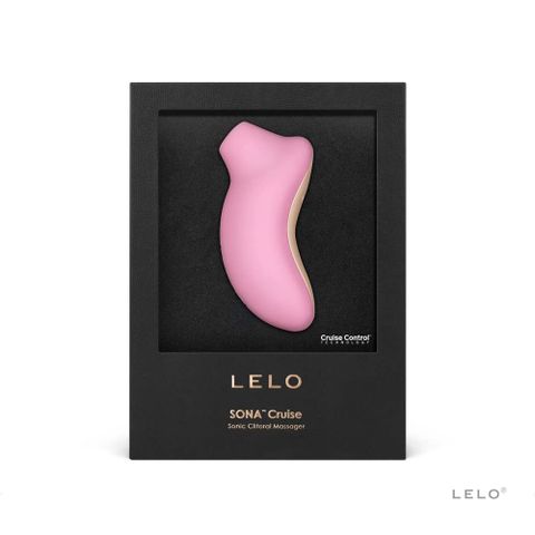 LELO 瑞典 SONA索娜 首款聲波吮吸式按摩器 粉色