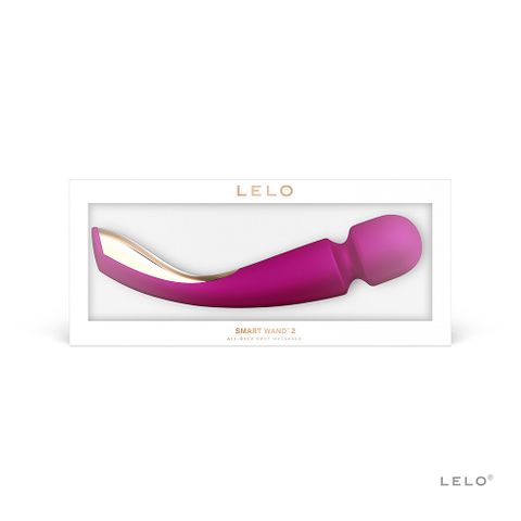 LELO 瑞典 SMART WAND 2 Large 智能按摩棒 深玫紅