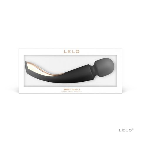 LELO 瑞典 SMART WAND 2 Large 智能按摩棒 公爵黑