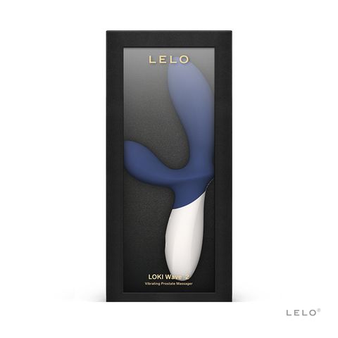 LELO LOKI Wave 2 |震動式前列腺按摩器 藍	 情趣用品 按摩棒 情趣跳蛋