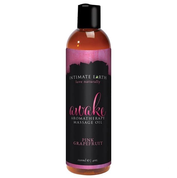 Intimate Earth 美國- Awake 葡萄柚 喚醒按摩油 120ml