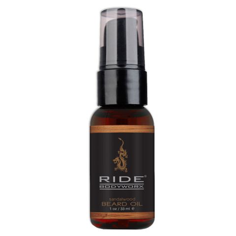 JMGO 美國Sliquid Ride BodyWorx Beard Oil 檀香潤滑 調理油 33ml