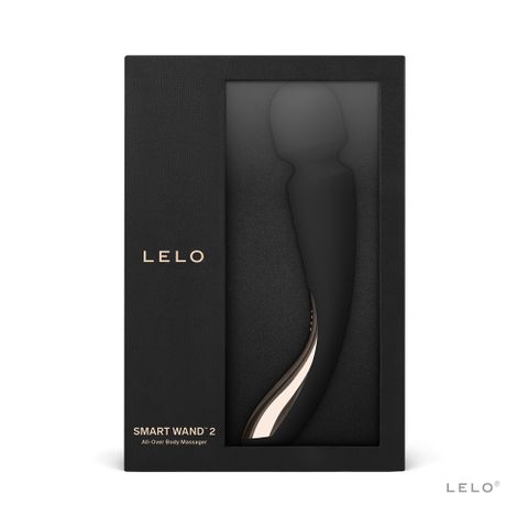 LELO SMART WAND 2 Medium 震動按摩棒中號 黑色