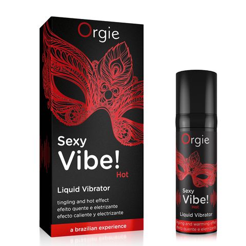 Orgie Sexy Vibe! HOT 跳動式潤滑液 15ml