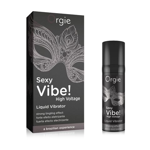 葡萄牙Orgie Sexy Vibe! High Voltage 跳動式潤滑液 15ml 極樂款