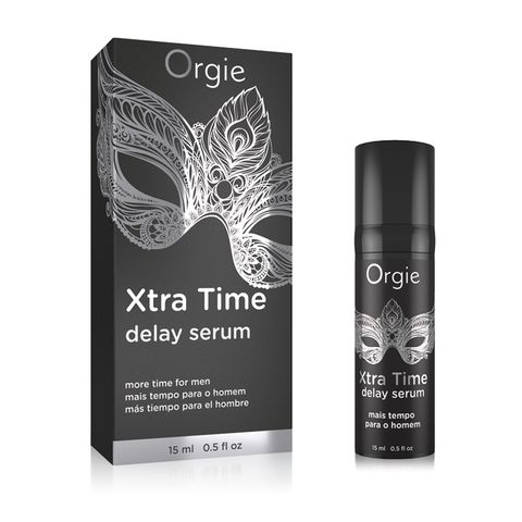 葡萄牙Orgie Xtra Time 矽性長效潤滑液 15ml