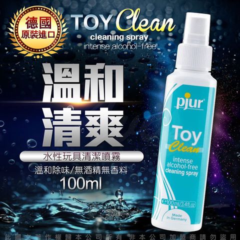 Pjur 【情趣職人】德國-TOY CLEAN 玩具清潔噴霧 100ML