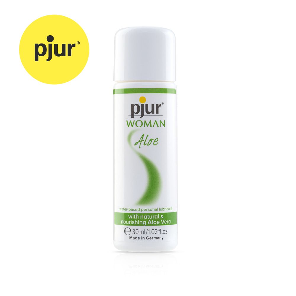 Pjur 德國 碧宜潤 Woman Aloe 蘆薈滋養保濕水性潤滑液-30ml用愛打造的頂級親密產品