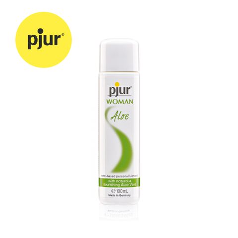 Pjur 德國 碧宜潤 Woman Aloe 蘆薈滋養保濕水性潤滑液-100ml用愛打造的頂級親密產品