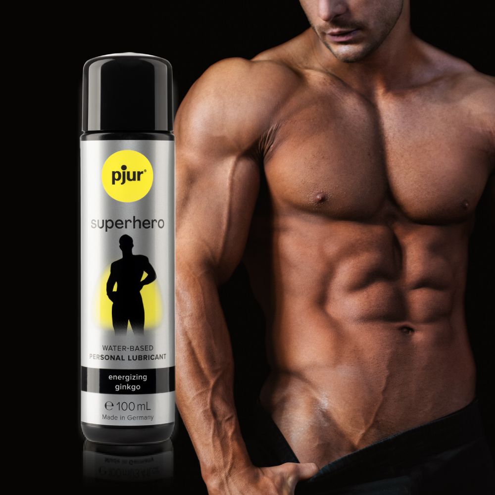 Pjur 德國 碧宜潤 superhero Energizing Glide 超級英雄活力提升水性潤滑液用愛打造的頂級親密產品