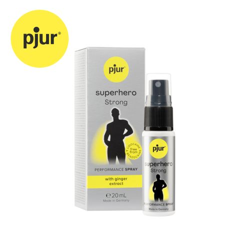 Pjur 德國 碧宜潤 superhero STRONG Spray 超級英雄活力提升強效型噴霧用愛打造的頂級親密產品