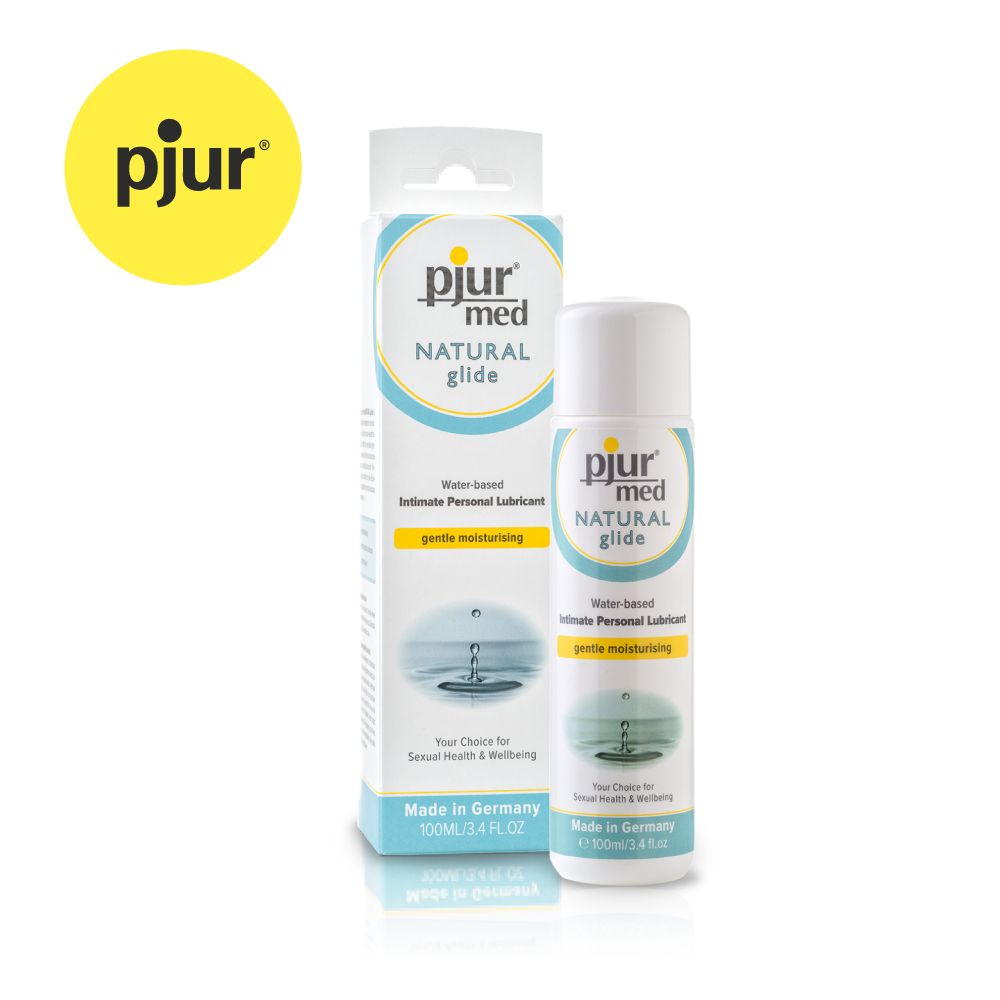 Pjur 德國 碧宜潤 med NATURAL glide 專業抗敏植萃保濕水性潤滑液用愛打造的頂級親密產品