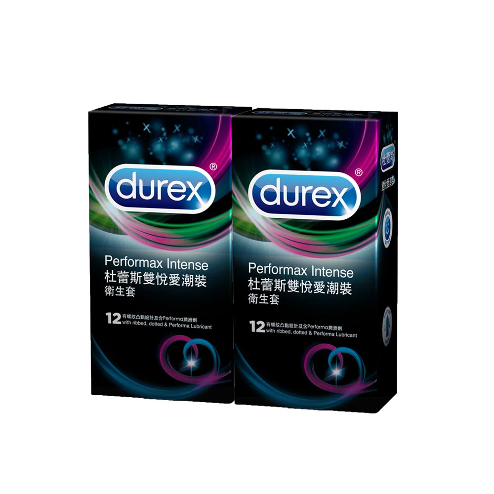 Durex 杜蕾斯  買一送一 雙悅愛潮裝12入 + 雙悅愛潮裝12入