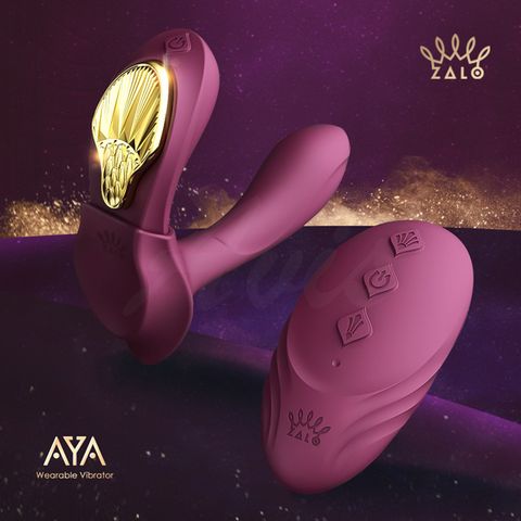 Zalo｜Aya｜組合式穿戴按摩器-紫色
