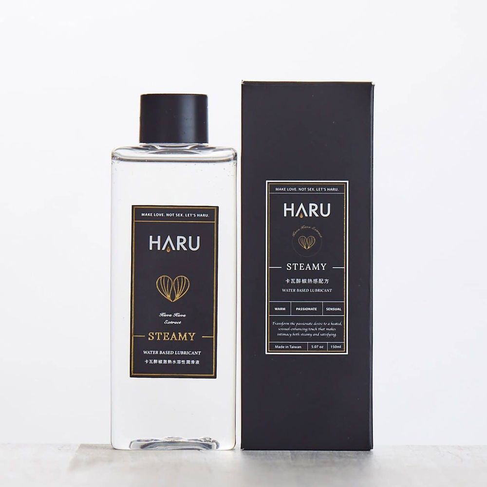 HARU STEAMY 卡瓦醉辣激熱水溶性潤滑液(155ml)