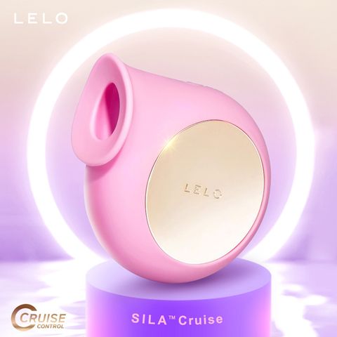 LELO SILA Cruise體外敏感點聲波按摩器 吸吮器/粉色