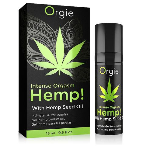 葡萄牙Orgie Hemp! Intesnse Orgasm 大麻籽油刺激凝膠 15ml