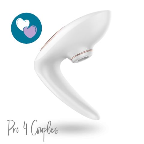 Satisfyer 德國 Pro 4 Couples 吸吮G點雙人共震器台灣唯一授權公司貨