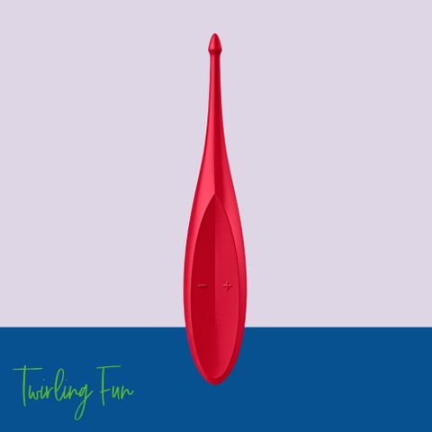 Satisfyer 德國 Twirling Fun 陰蒂震動器 (紅) 台灣唯一授權公司貨