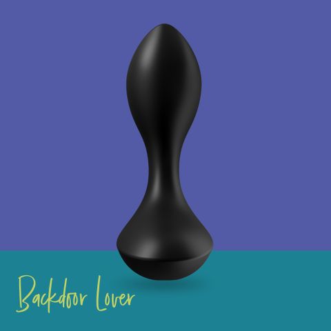 Satisfyer 德國 Backdoor Lover 後庭震動器 (黑)台灣唯一授權公司貨