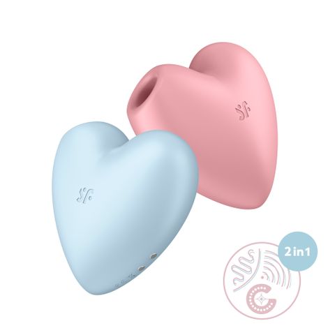 Satisfyer 德國 Cutie Heart 吸吮陰蒂震動器台灣唯一授權公司貨