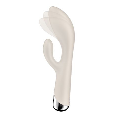 Satisfyer 德國 Spinning Rabbit 1兔耳旋轉GC點棒(米)台灣唯一授權公司貨