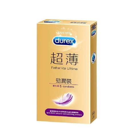 Durex 杜蕾斯 【情趣職人】 超薄勁潤裝保險套 5入	情趣用品.情趣職人.安全套