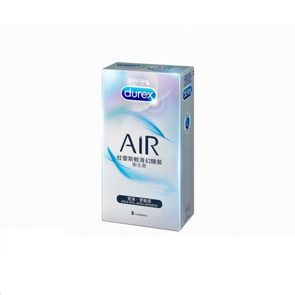 Durex 杜蕾斯 【情趣職人】 AIR輕薄幻隱裝保險套 8入  情趣用品.情趣職人.安全套