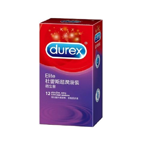 Durex 杜蕾斯 【情趣職人】 超潤滑型 保險套 12入 情趣用品.情趣職人.安全套