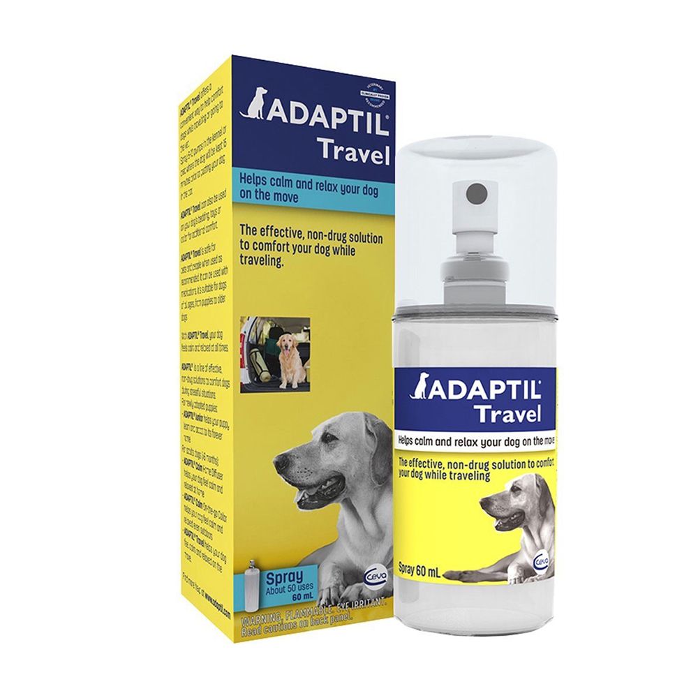  【法國Adaptil】犬費洛蒙噴劑60ml (穩定狗狗情緒) 費力靜