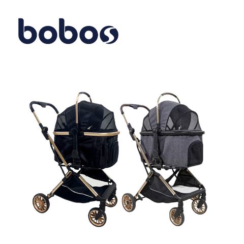 bobos X9 動力收折三鐵寵物推車 - 多款可選