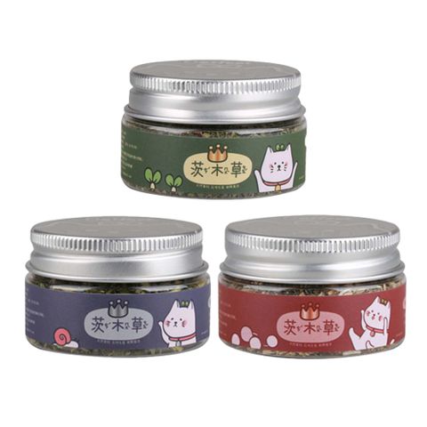 《嘗鮮3入組》CatFeet茨木草優選貓薄荷【金+銀+銅】mini罐 25ml