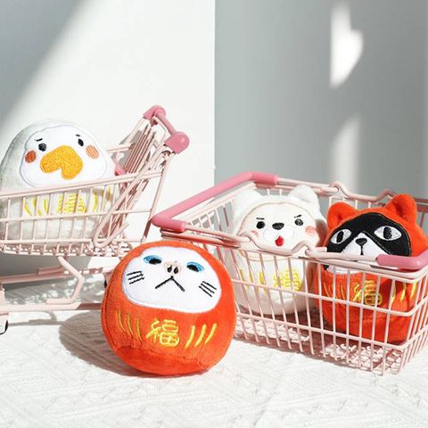 Misspet 貓咪達摩大福 貓咪玩具 貓薄荷