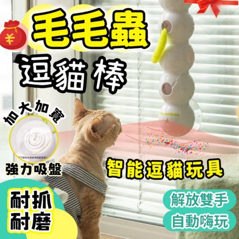 毛毛蟲逗貓器