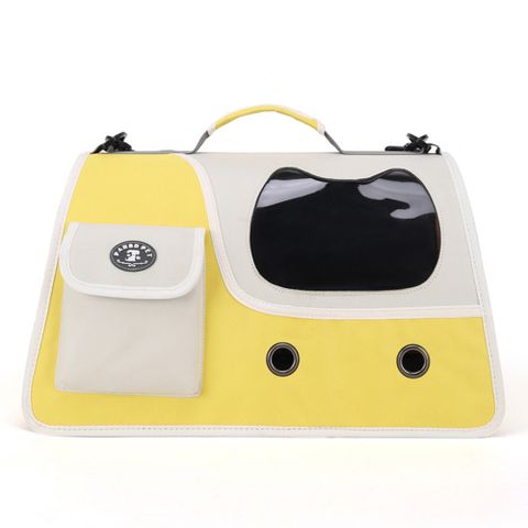 寵物愛家  寵物包貓包外出側背手提式狗狗包大容量書香氣息寵物包 