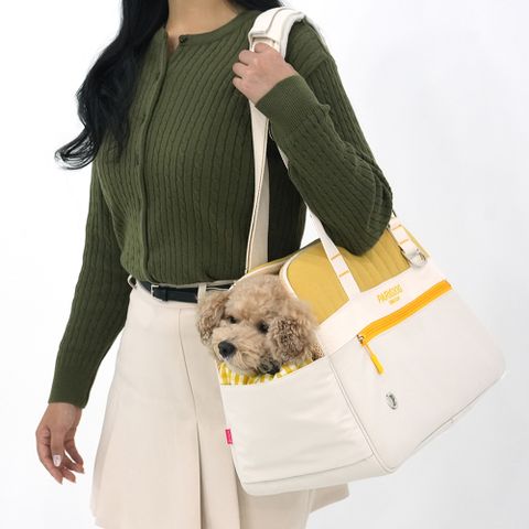 ParisDog 時尚撞色寵物外出包 (寵物背包)