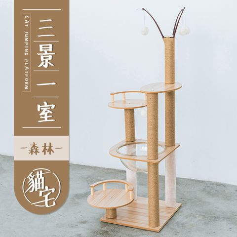 三景一室森林貓宅 / 貓跳台
